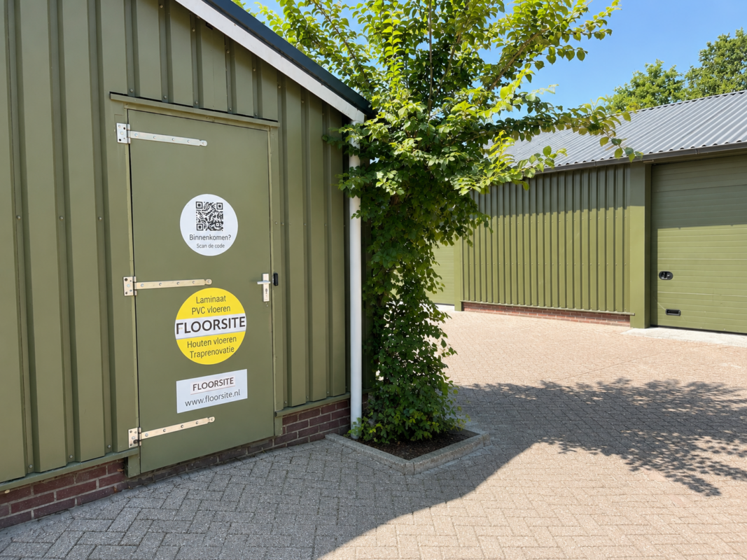 Deur Floorsite Welkomscode